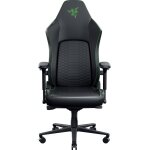 Razer Iskur V2 NewGen Black - Lumbar Support - Leather with CoolTouch - Steel Frame - 136 kg - Image 2