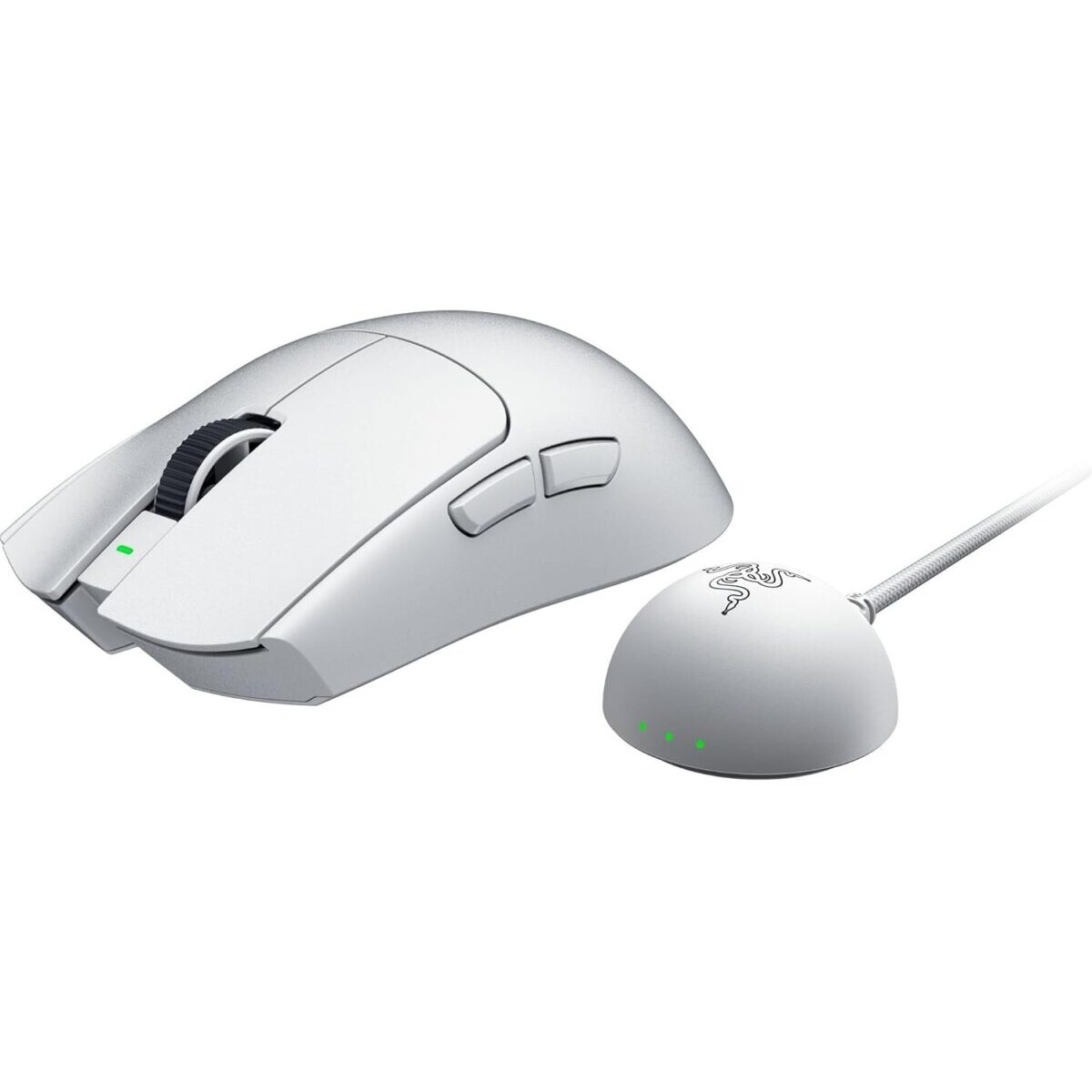 Razer VIPER V4 PRO White – Wireless Gaming Mouse – 50g – 8K Polling Rate – 50K DPI – 180h Battery - Image 2