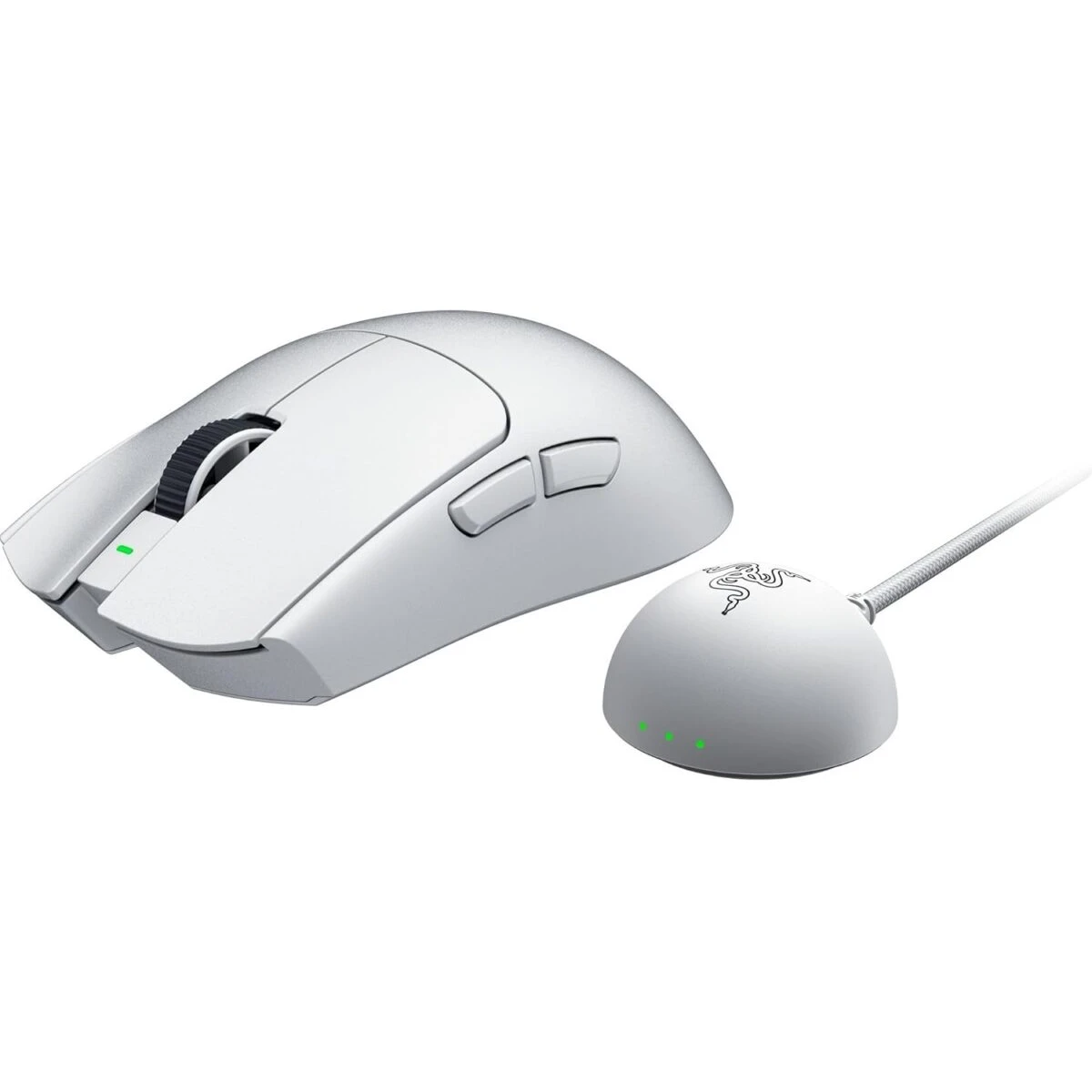 Razer VIPER V4 PRO White – Wireless Gaming Mouse – 50g – 8K Polling Rate – 50K DPI – 180h Battery - Image 2