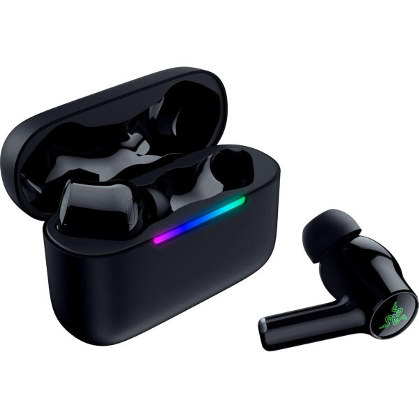RAZER Hammerhead V3 X HyperSpeed - Wireless Gaming Earbuds - 2.4Ghz & Bluetooth - 40 Hours - IPX4
