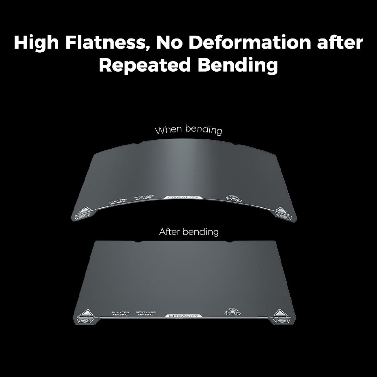 Creality Low Temperature Cold Printing Build Plate 235x235 -Ender-3V3SE/3V3KE/CR10SE/3V3 & K1 - Image 3
