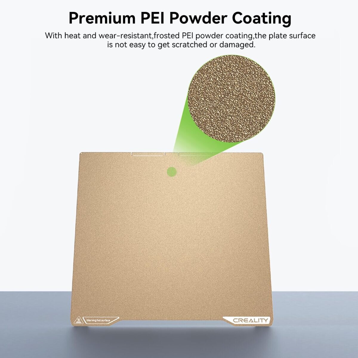 Creality K2 PEI Double Sided Frosted Build Plate 270x293 - Image 3