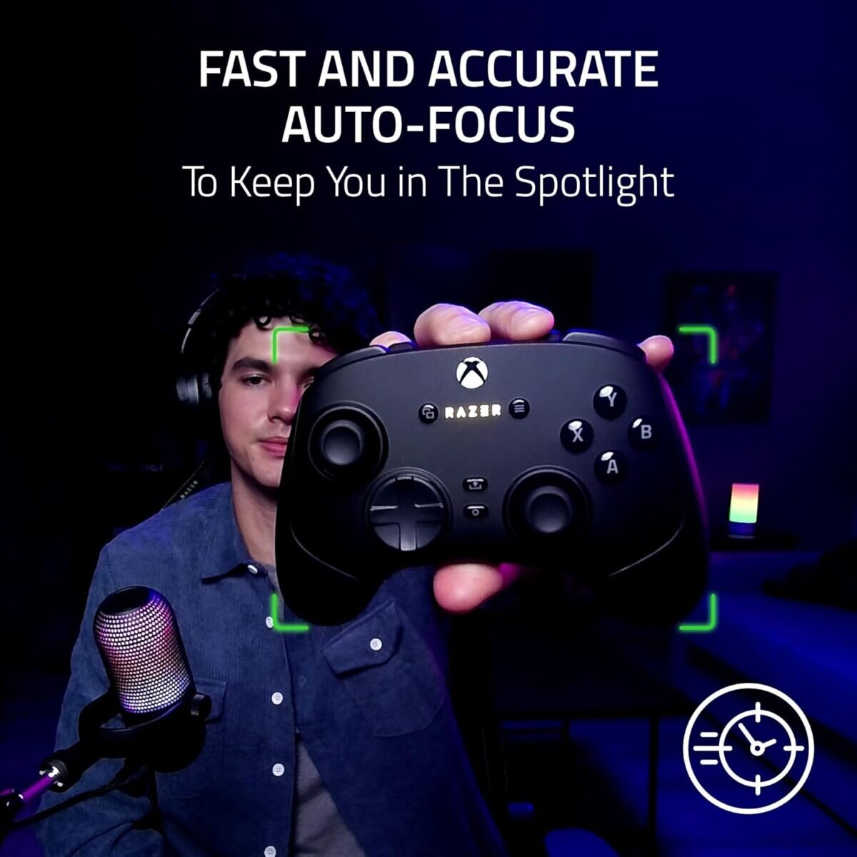 Razer KIYO V2 X Quartz - 2K 60fps - Auto Focus - 80° FOV - Low Light Sensor - USB Streaming Webcam - Image 4
