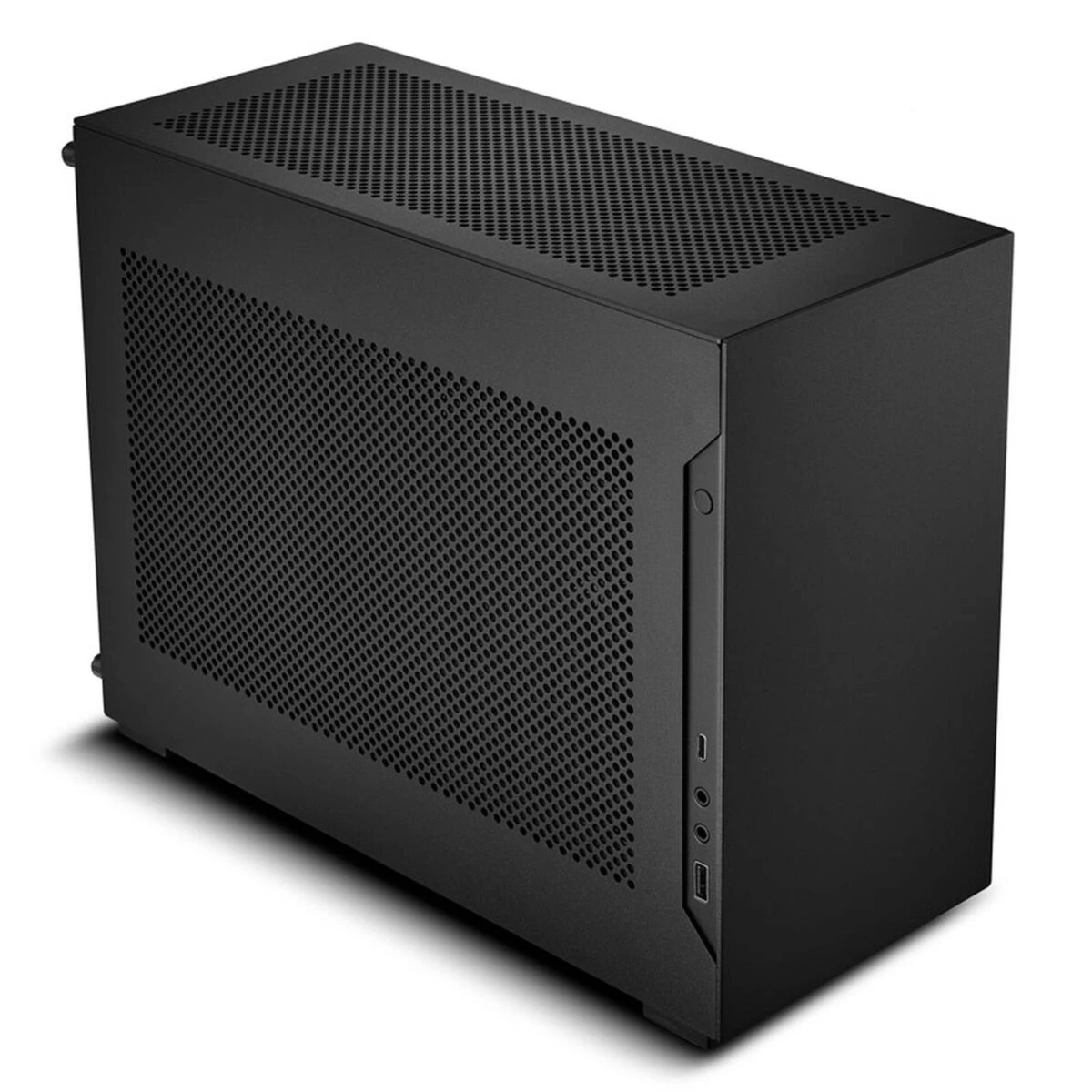 Lian Li A4-H2O PCIe 5 Black - Mini-ITX PC Gaming Case - GPU Clearance 322 mm - Aluminum - SFX PSU - Image 2