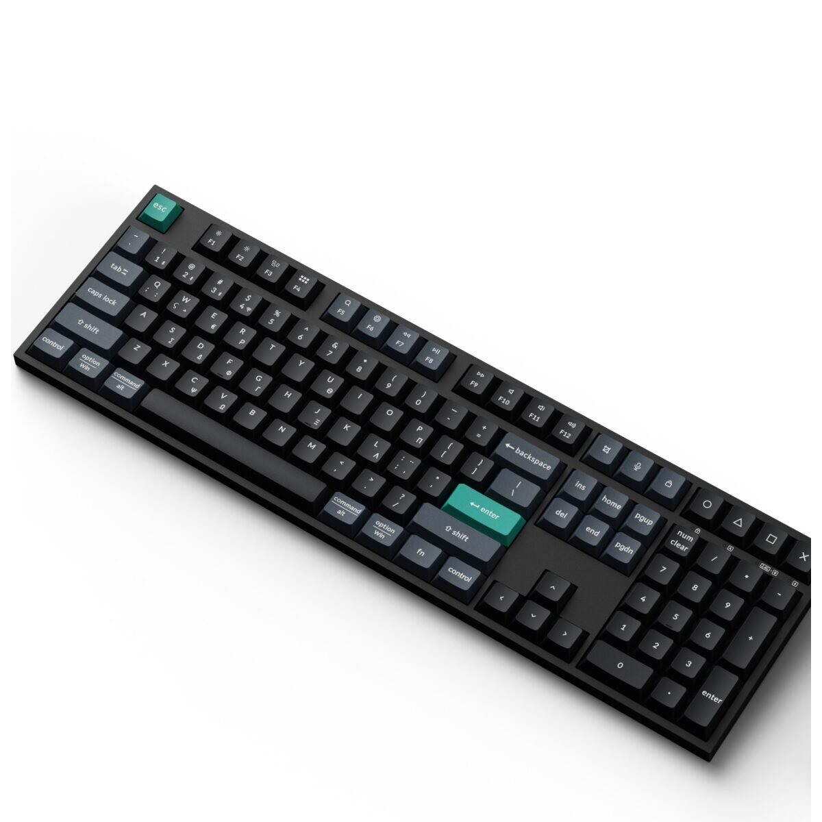 Keychron B36 (B36-K9-GR) Wireless Keyboard 100% GR Layout Black - Image 3