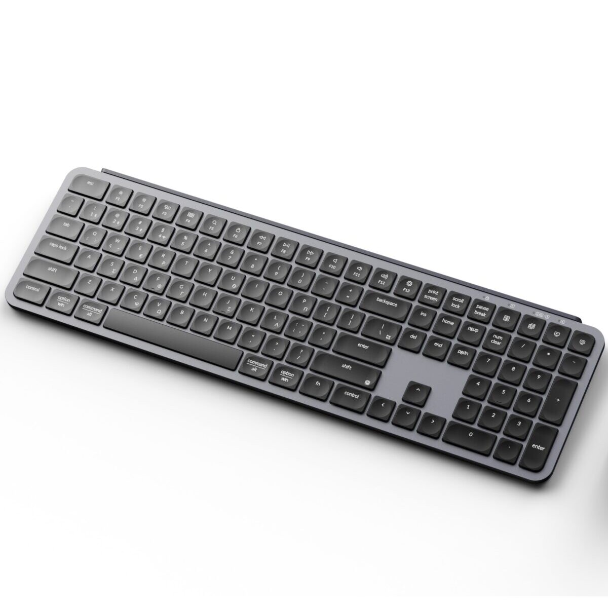 Keychron B6 Pro (B6P-K1-GR) Ultraslim Wireless BT Keyboard ZMK Online customization - Gray 100% GR - Image 2