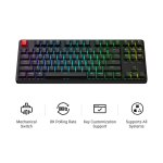 Keychron C3 Pro (C3PX-H3) QMK/VIA Mechanical Brown Switch - 8K Polling Rate Hot Swap. 80% US RGB - Image 3