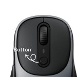 Keychron BM24 (BM24-C61) Wireless Mouse 1K Polling Rate Metal Gray - Image 4