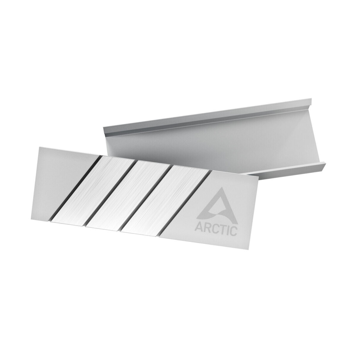 Arctic M2 Pro (Silver) Heatsink Set for M.2 2280 form factor SSD - Image 2