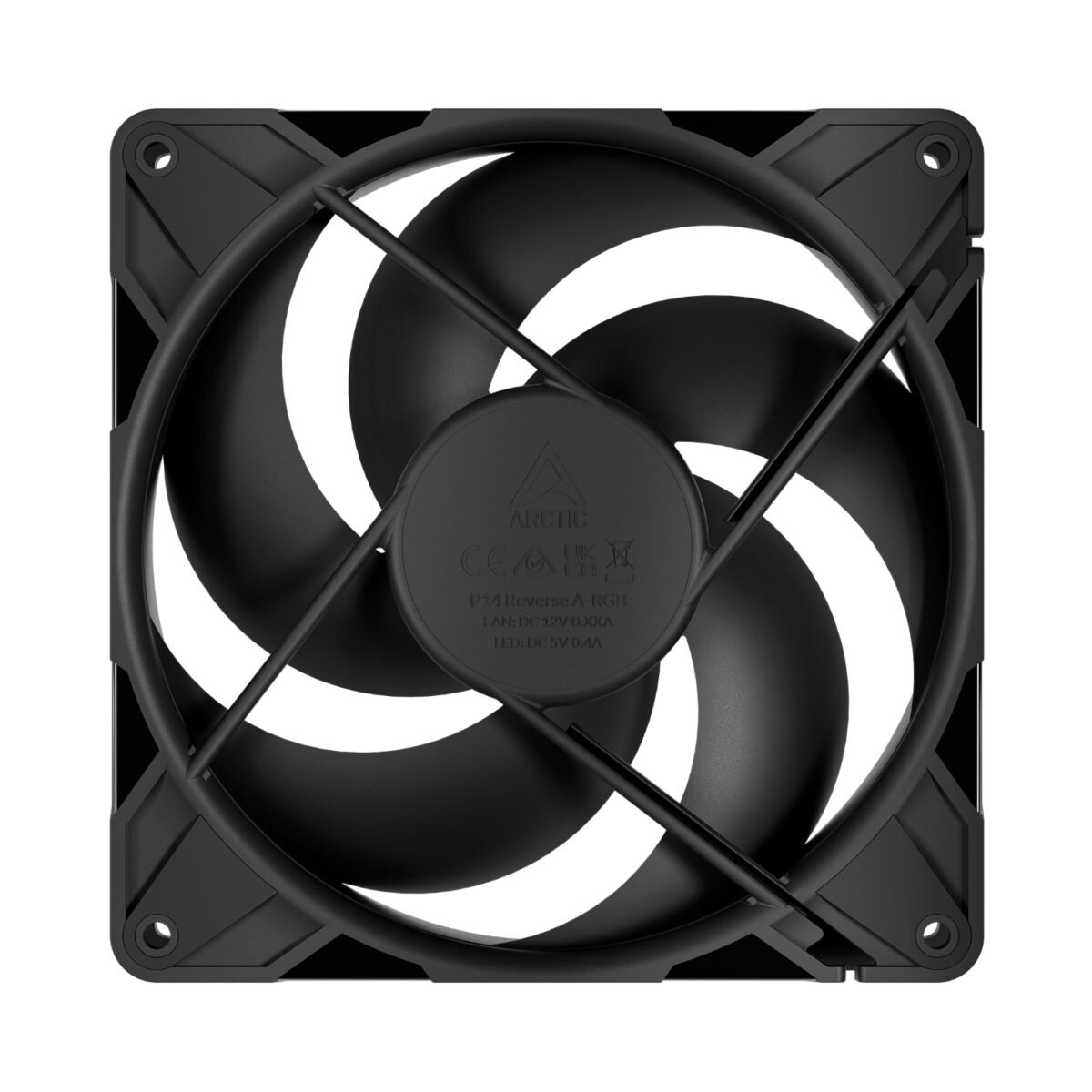 ARCTIC P14 Pro REVERSE - 3 Pack - 140mm Case Fan - fluid dynamic - max 2650 RPM - PWM - Image 4