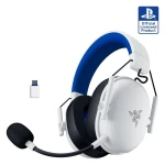 Razer BlackShark V3 X Hyperspeed Licensed for PlayStation - White - Wireless Headset - 2.4Ghz/BT/USB