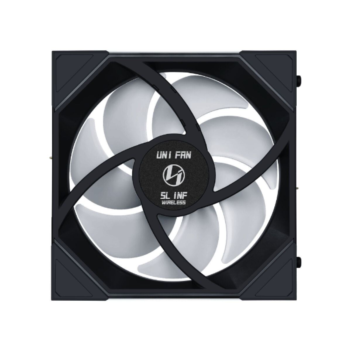 Lian Li UNI FAN INFINITY SL - Wireless - 140 - Black - aRGB PWM Fan (1pcs) no controller - Image 4