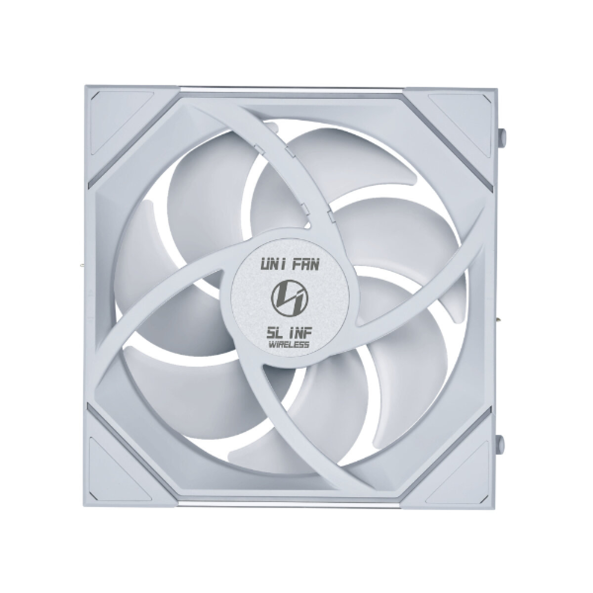 Lian Li UNI FAN INFINITY SL - Wireless - 140 - Reverse - White - aRGB PWM Fan (1pcs) no controller - Image 4