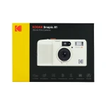 Kodak Snapic A1 35mm Film Camera White motorized - Image 2