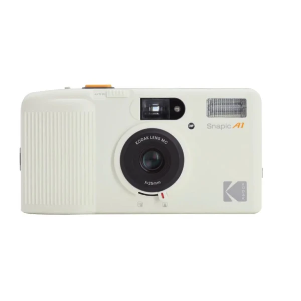 Kodak Snapic A1 35mm Film Camera White motorized