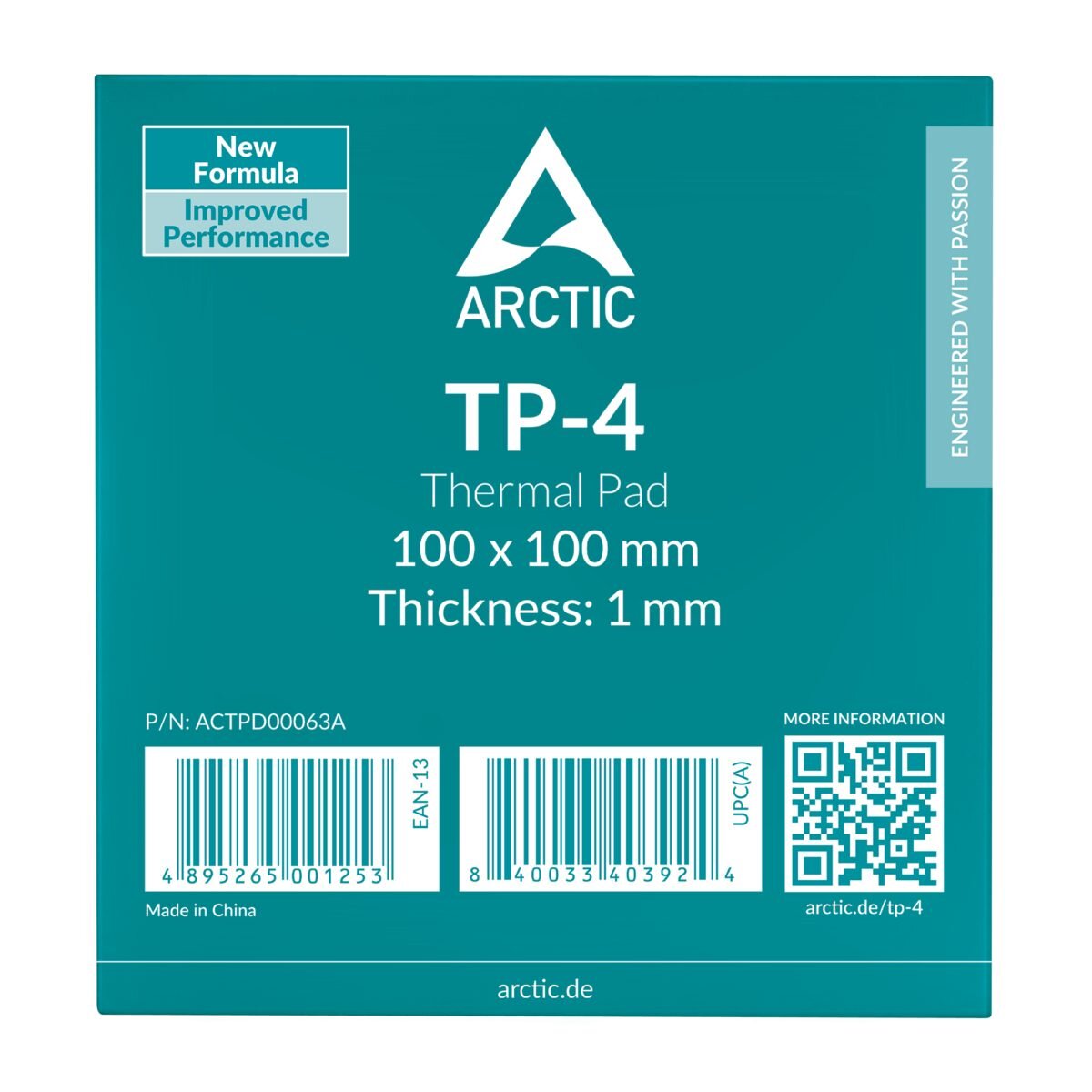 ARCTIC TP-4 100x100mm, 1.0mm Premium Performance Thermal Pad - Image 3