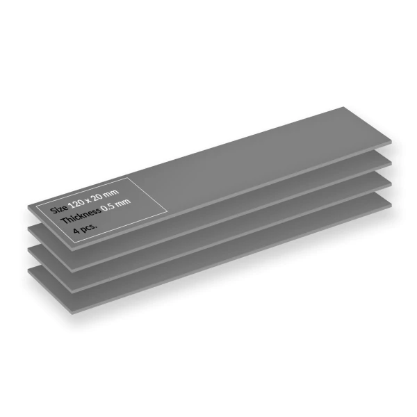 ARCTIC TP-4 120x20mm, 0.5mm - 4 Pack Premium Performance Thermal Pad