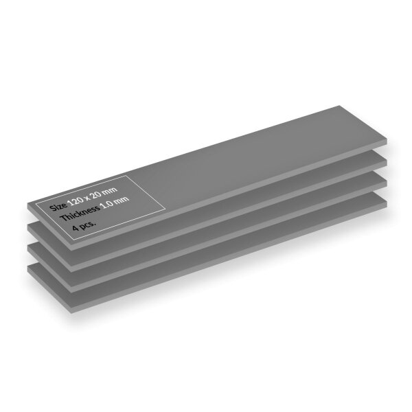 ARCTIC TP-4 120x20mm, 1.0mm - 4 Pack Premium Performance Thermal Pad