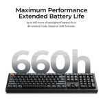 Keychron V6 Ultra (V6U-D4) QMK/VIA 8K Wireless Custom Mechanical Keyboard Banana Switch RGB 100% US - Image 4
