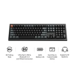 Keychron V6 Ultra (V6U-D1) QMK/VIA 8K Wireless Custom Mechanical Keyboard Red Switch RGB 100% US - Image 2
