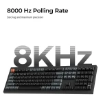 Keychron V6 Ultra (V6U-D1) QMK/VIA 8K Wireless Custom Mechanical Keyboard Red Switch RGB 100% US - Image 3