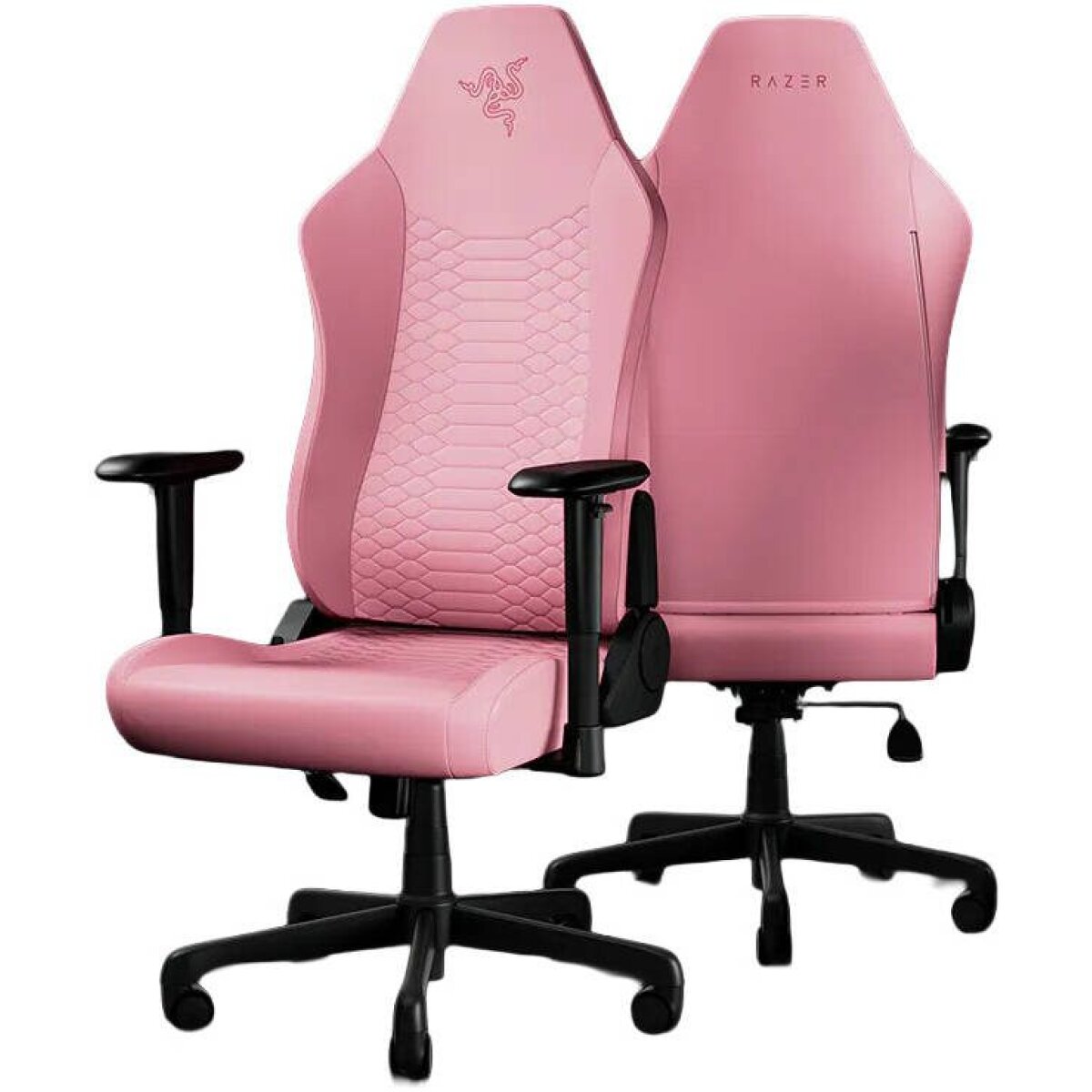 RAZER Iskur V2 X NewGen Quartz - Ergonomic Gaming Chair - EPU Leather Cooltouch - Lumbar Support - Image 5