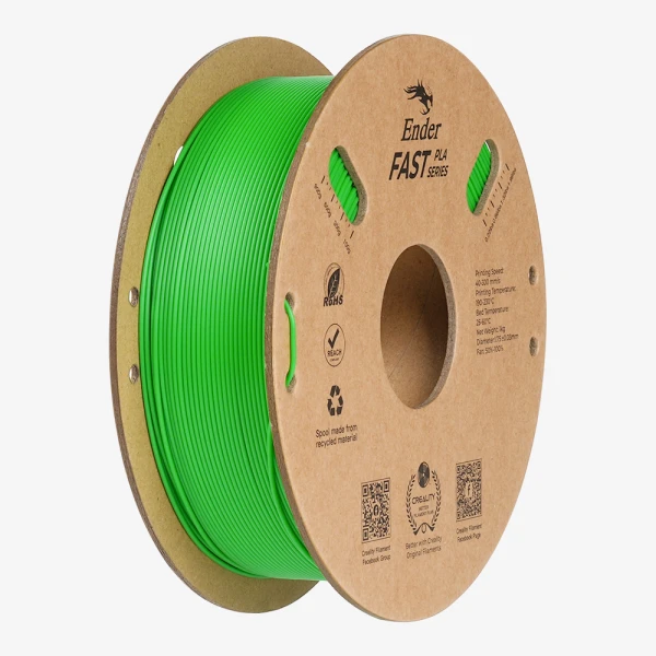 Creality Ender Fast PLA Green 300mms 3D Printer Filament  1 kg Spool,1.81