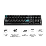 Keychron Q6 Ultra (Q6U-M3) ZMK RGB 8K Wireless Custom Mechanical Keyboard-Brown Switch 100% US - Image 2