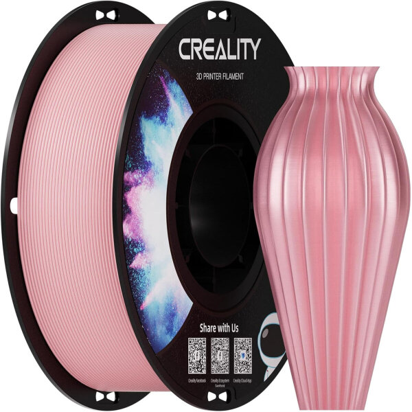 Creality CR-PETG Pink 3D Printer Filament, Hard Glossy, Tensile Str. 49MPA, 1 kg Spool1.79