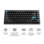 Keychron Q1 Ultra (Q1U-M3) ZMK RGB 8K Wireless Custom Mechanical Keyboard-Brown Switch 75% US - Image 2